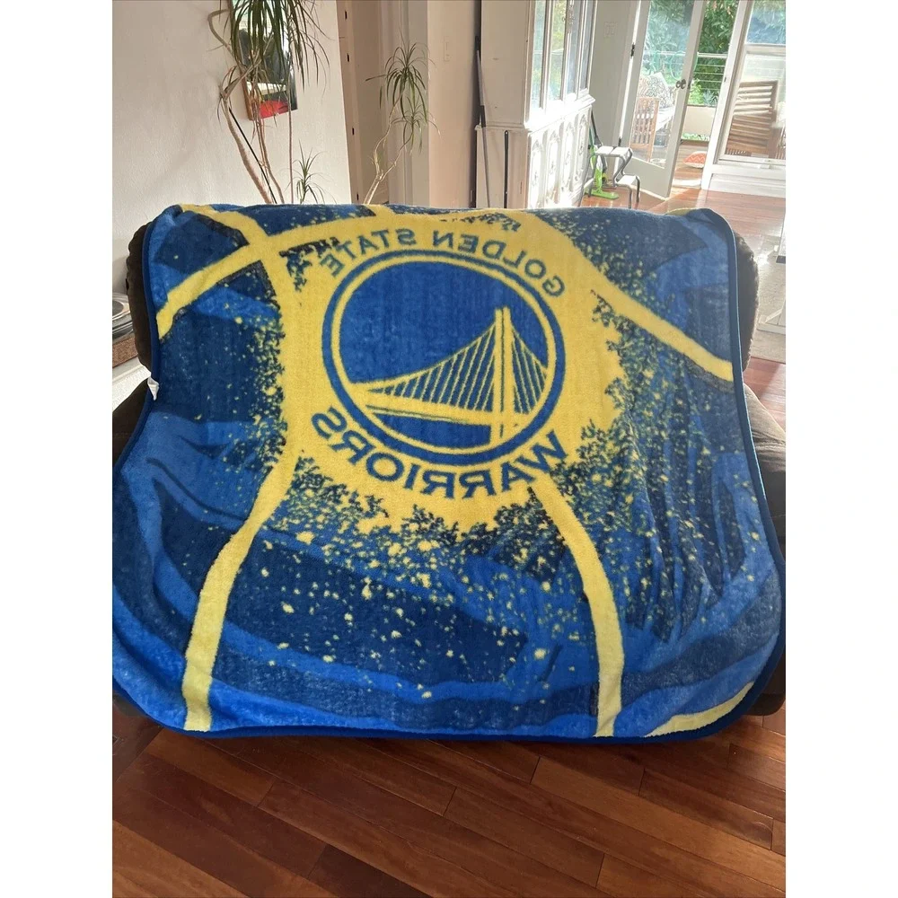 Northwest Golden State Warriors 100% Polyester Blanket‎ - 72